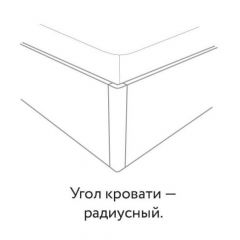 Кровать "СА-20" Александрия БЕЗ основания (МДФ) 1200х2000 | фото 4